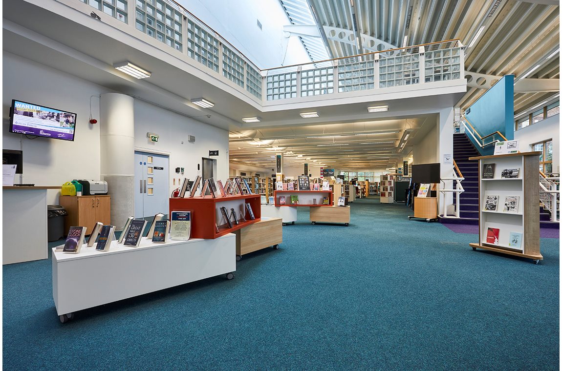 Rugby bibliotek, Storbritannien - Offentliga bibliotek
