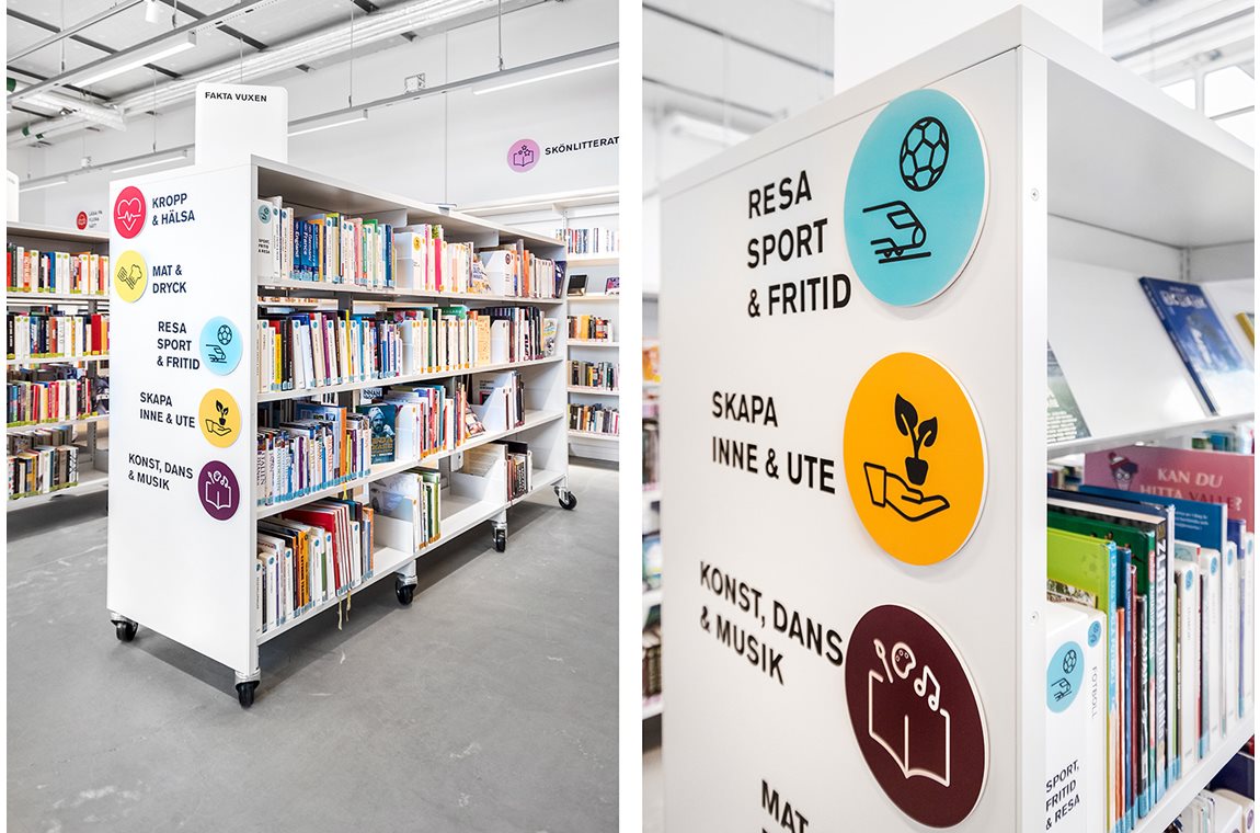 Openbare Bibliotheek Fittja, Zweden - Openbare bibliotheek