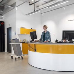 Öffentliche Bibliothek Fittja, Schweden