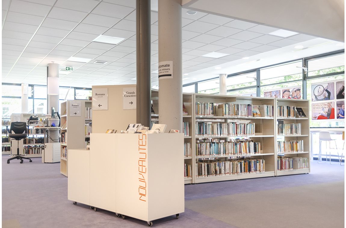 Saint-Amand-les-Eaux Bibliotek, Frankrig - Offentligt bibliotek