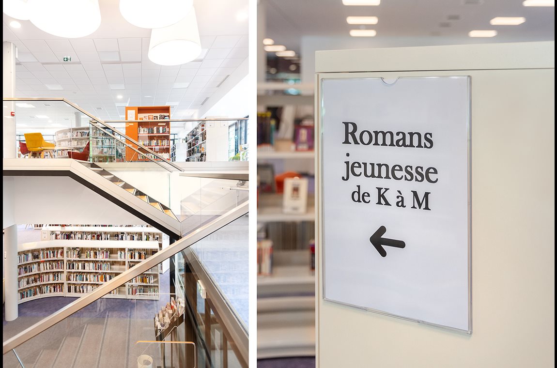 Saint-Amand-les-Eaux bibliotek, Frankrike - Offentliga bibliotek