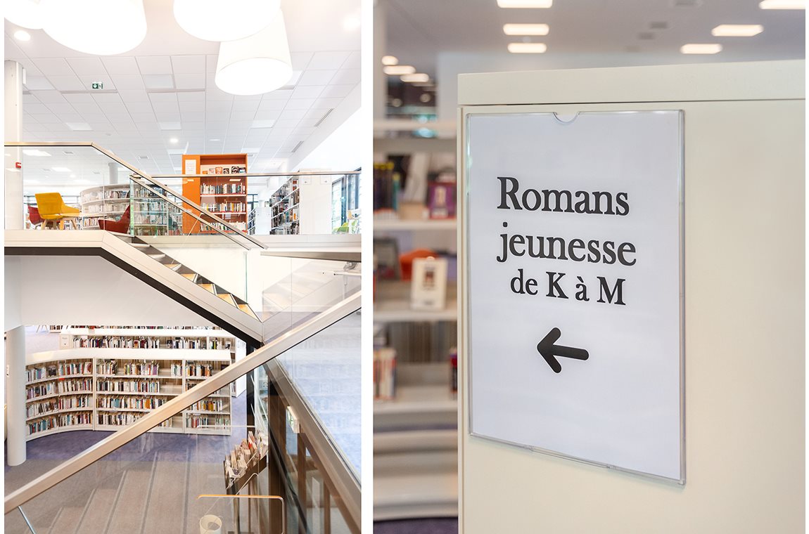 Bibliothéque municipale de Saint-Amand-les-Eaux, France - Bibliothèque municipale et BDP