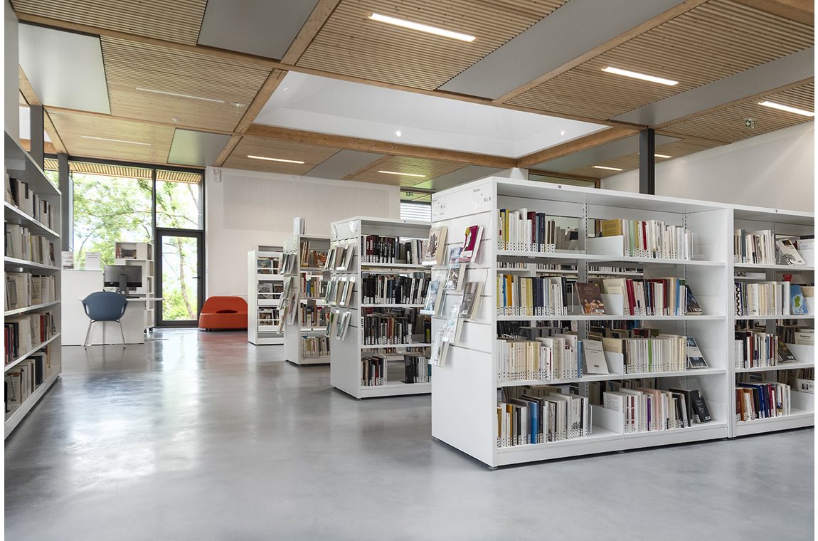 Montbonnot bibliotek, Frankrig - Offentliga bibliotek