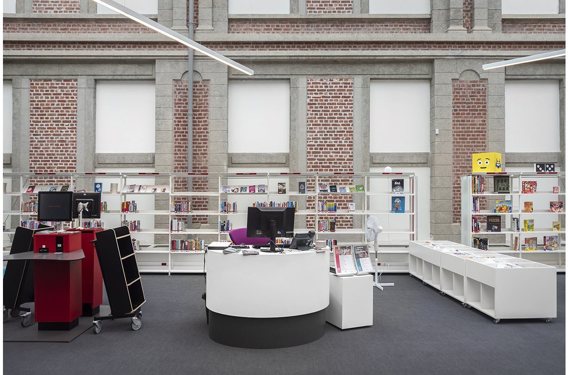 Simone Veil Public Library, Valenciennes, France - Public libraries