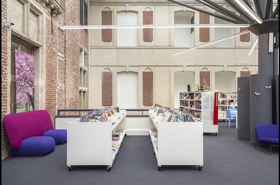 Openbare Bibliotheek Simone Veil, Valenciennes, Frankrijk - Openbare bibliotheek
