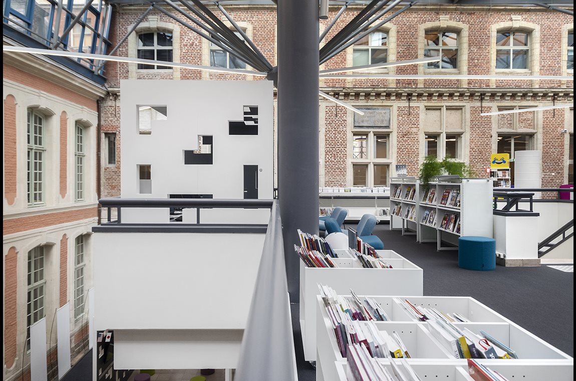 Simone Veil Public Library, Valenciennes, France - Public library
