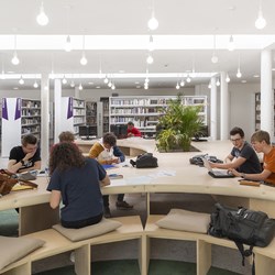 Öffentliche Bibliothek Saint-Quentin, Frankreich