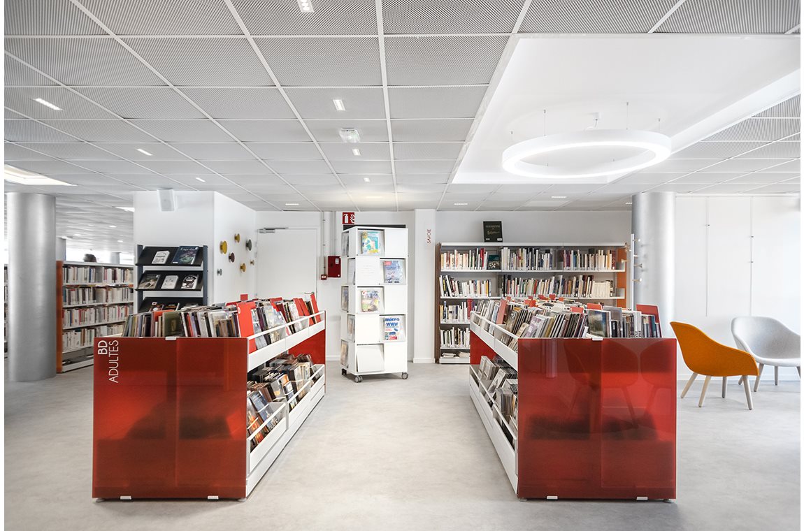Bourg Saint Maurice bibliotek, Frankrike - Offentliga bibliotek