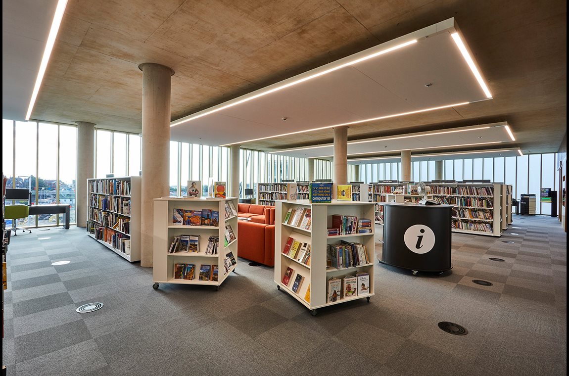 Bibliothèque municipale de Barnsley, Royame-Uni - Bibliothèque municipale et BDP