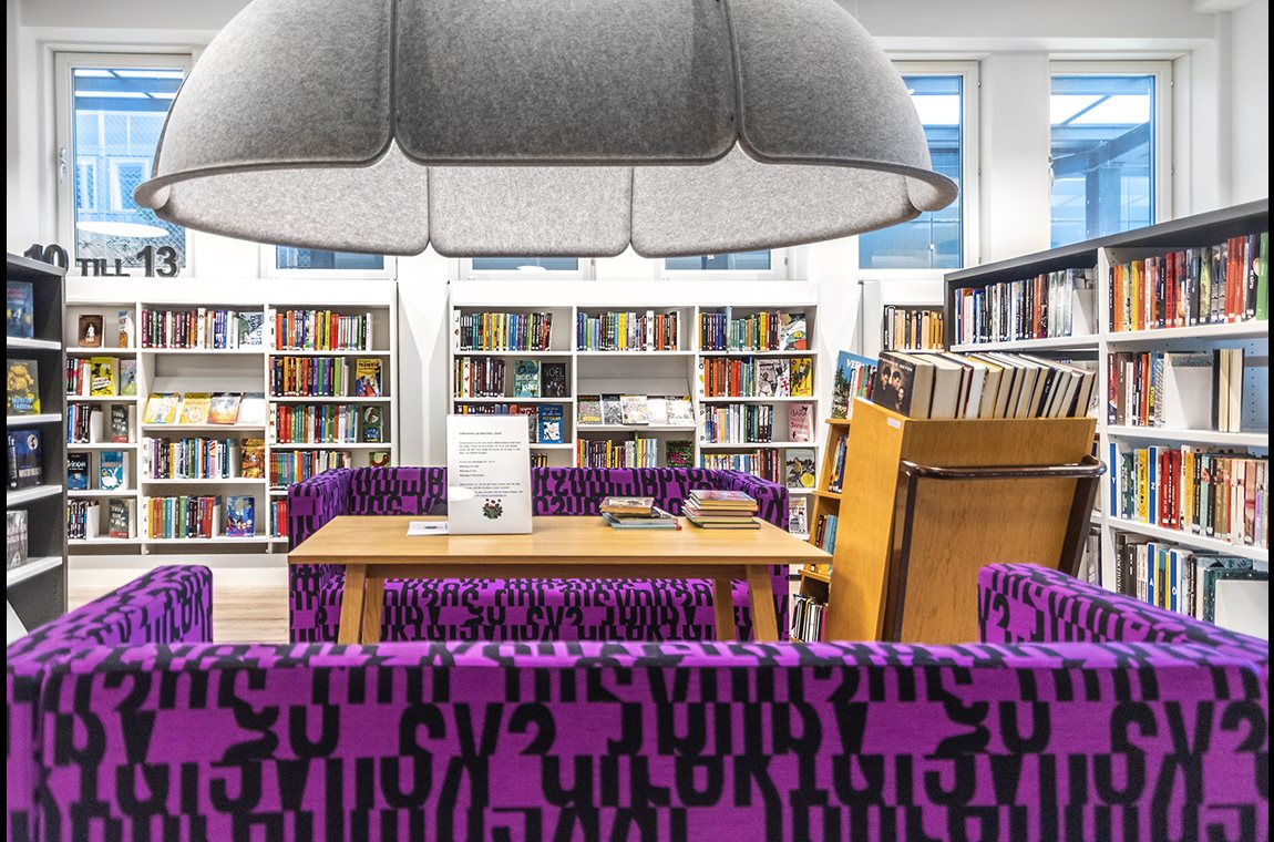 Täby bibliotek, Sverige - Offentliga bibliotek