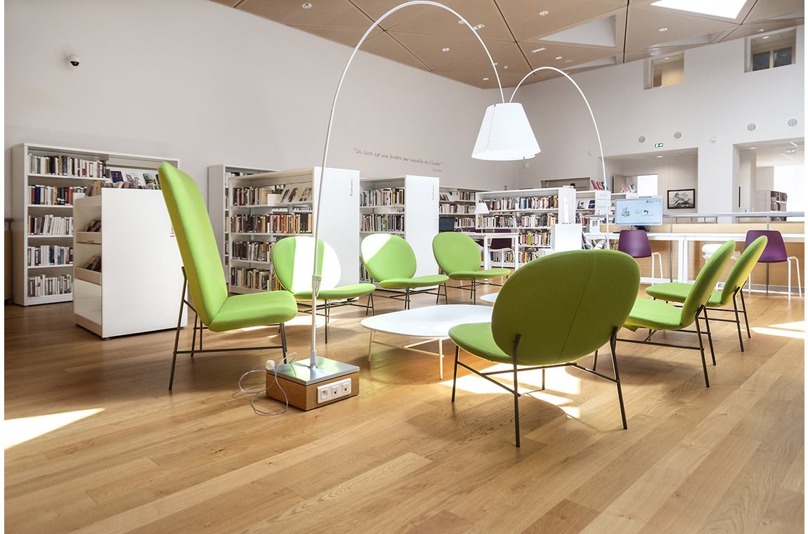 Saint Claude bibliotek, Frankrike - Offentliga bibliotek