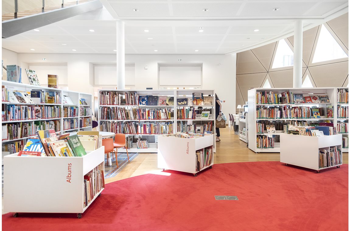 Saint Claude Bibliotek, Frankrig - Offentligt bibliotek