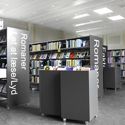 Öffentliche Bibliothek Sæby, Dänemark