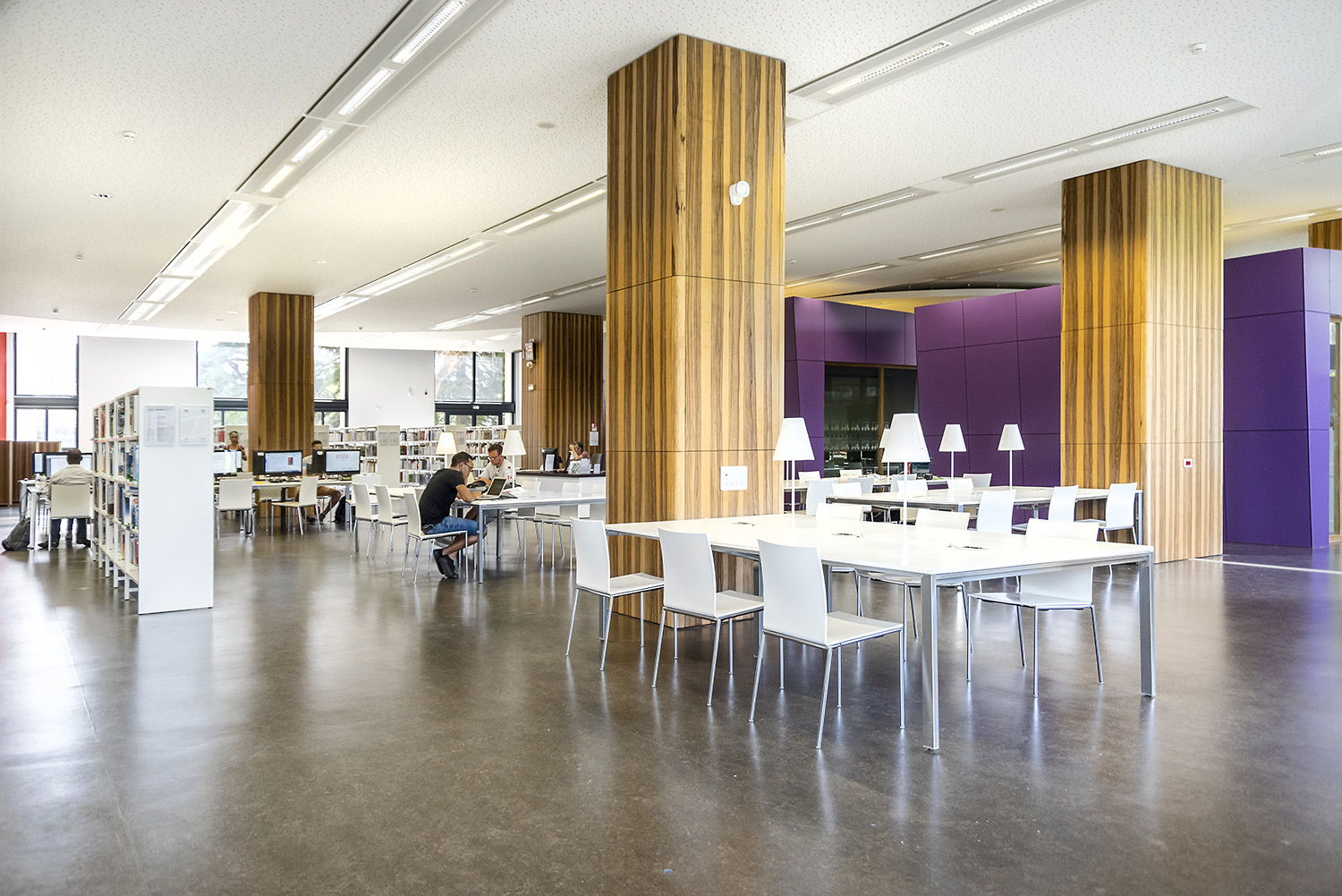 Bibliothèque Universitaire Grenoble Alpes, France