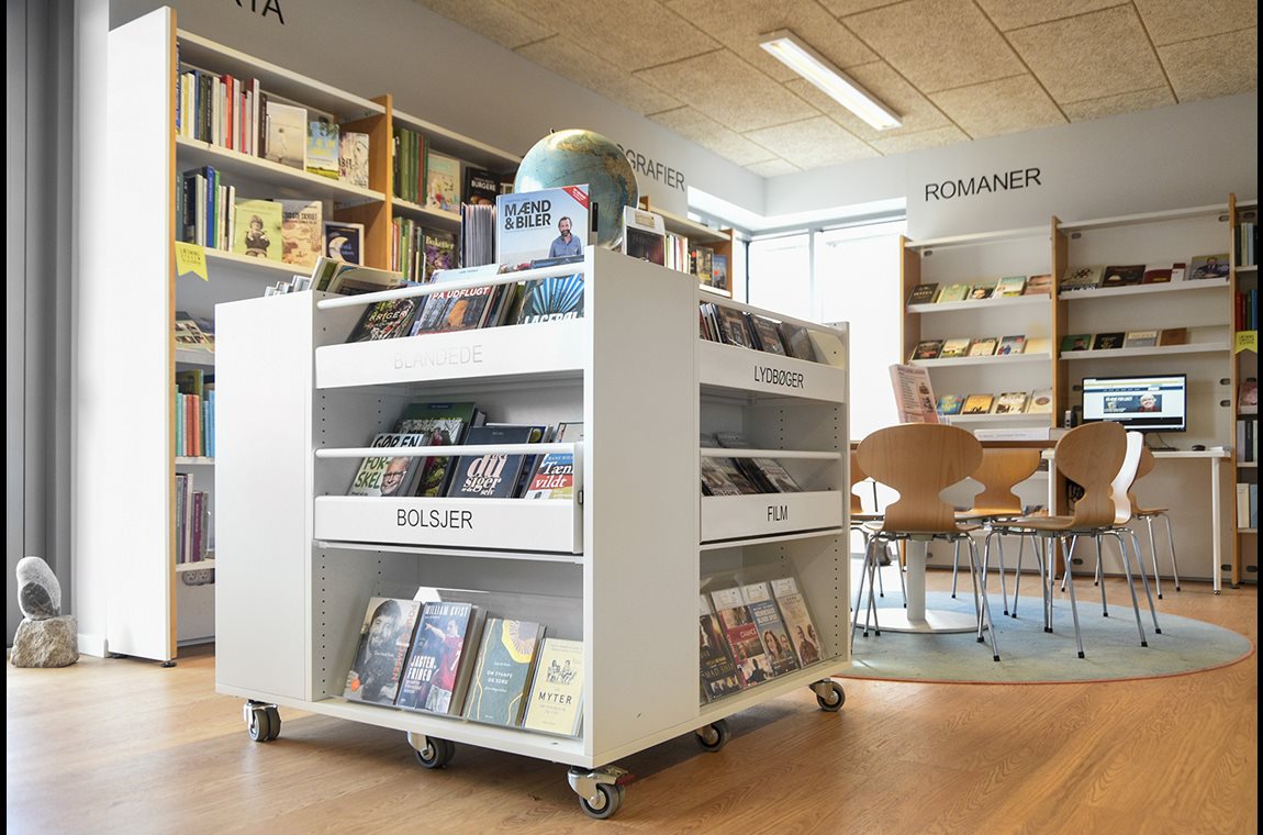 Öffentliche Bibliothek Østervrå, Dänemark - Öffentliche Bibliothek
