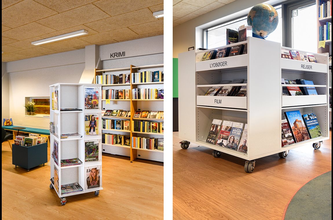 Østervrå bibliotek, Danmark - Offentliga bibliotek
