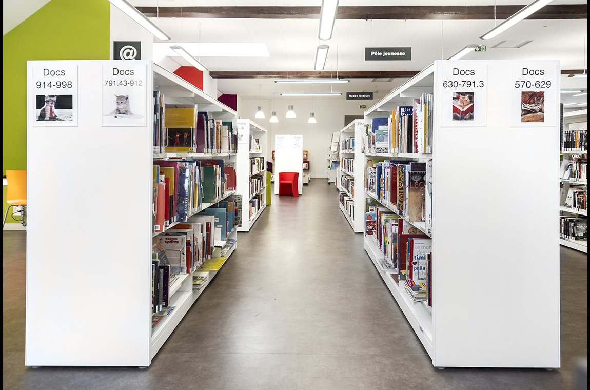 Openbare Bibliotheek La Rochette, Frankrijk - Openbare bibliotheek
