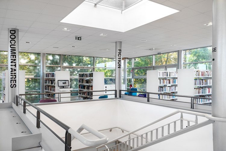 Trith Saint Léger bibliotheek, Frankrijk