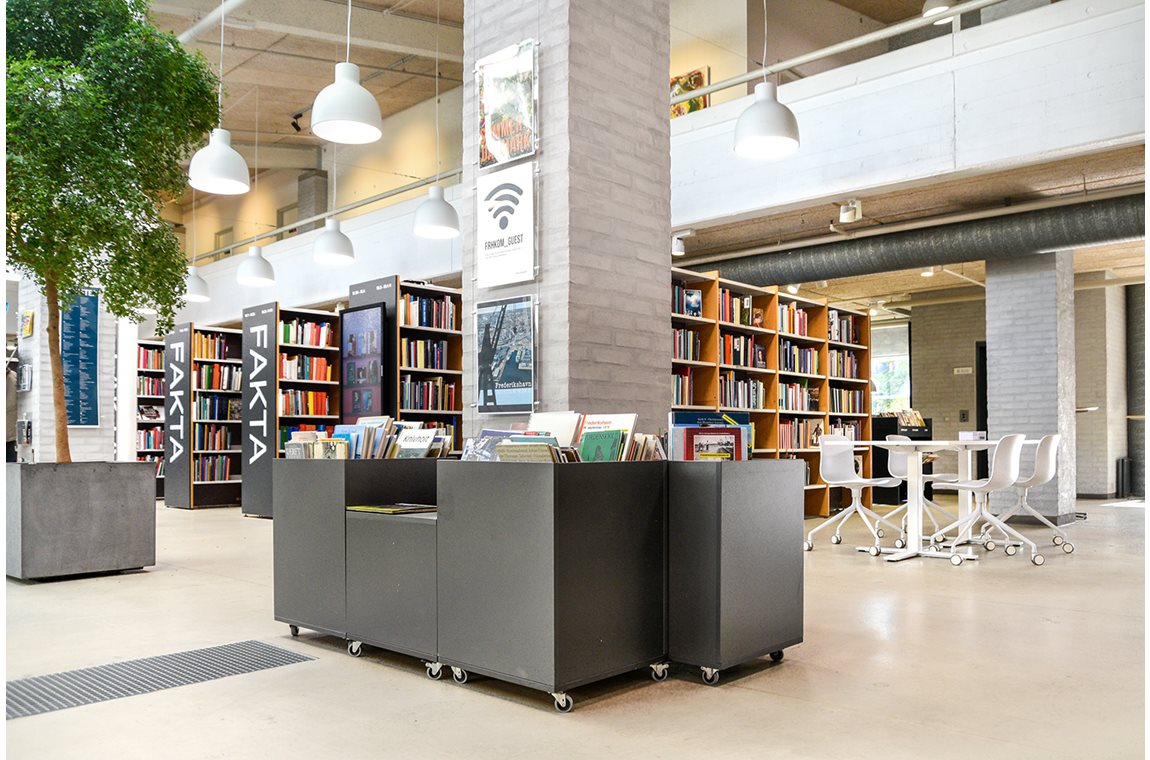 Bibliothèque municipale de Frederikshavn, Danemark - Bibliothèque municipale