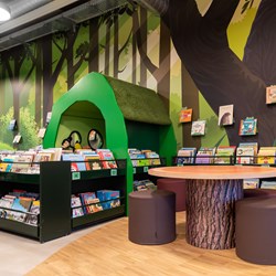 Bibliothèque municipale de Vejen, Danemark