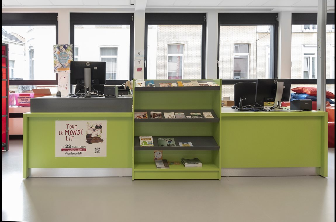 Bibliothèque municipale d'Ixelles - Bibliothèque municipale et BDP