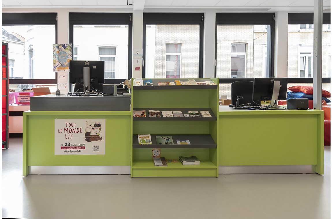 Ixelles Public Library, Belgium - Public libraries