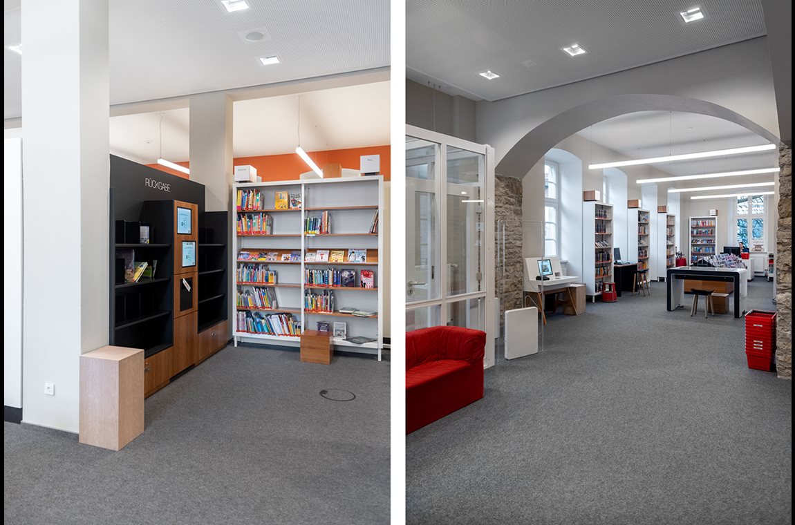 Detmold bibliotek, Tyskland - Offentliga bibliotek