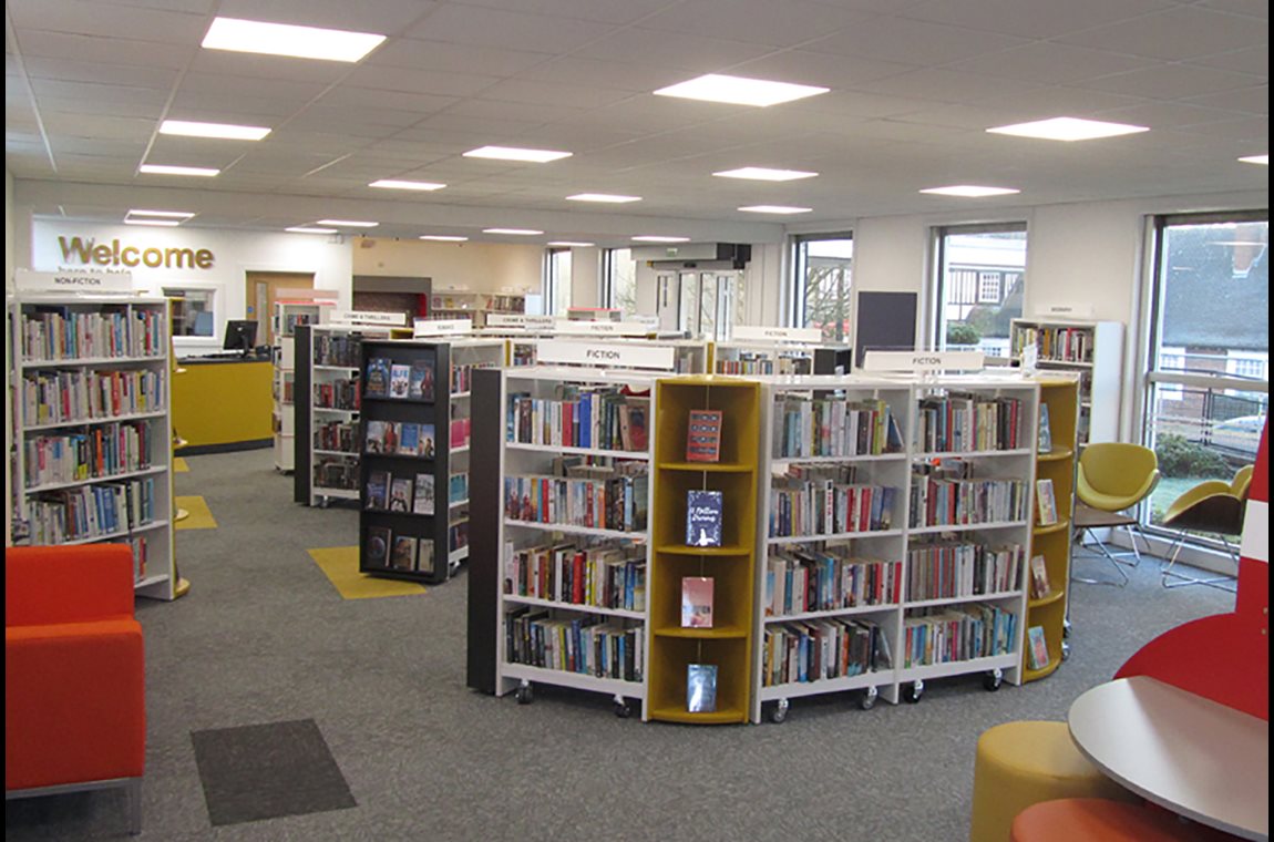 Newport Pagnell Bibliotek, Storbritannien - Offentligt bibliotek