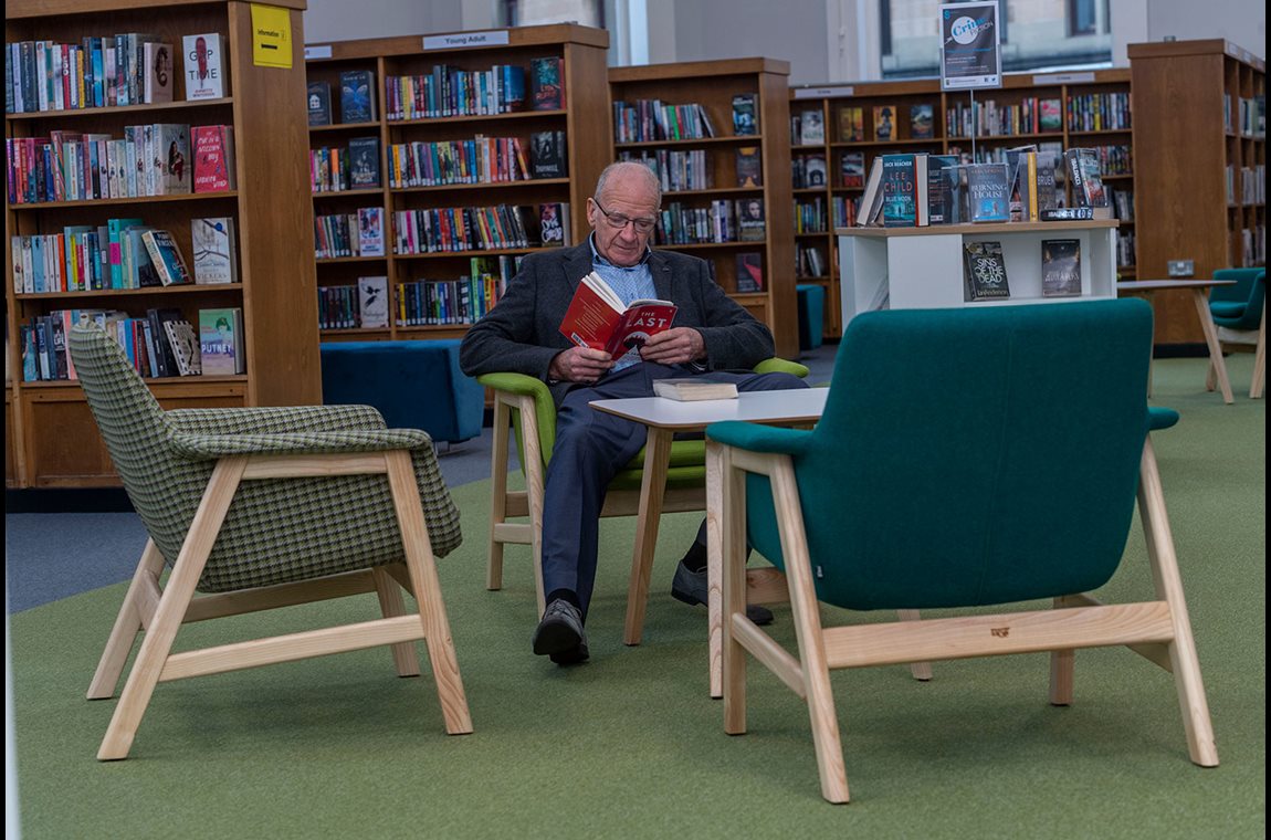 Partick Bibliotek, Storbritannien - Offentligt bibliotek