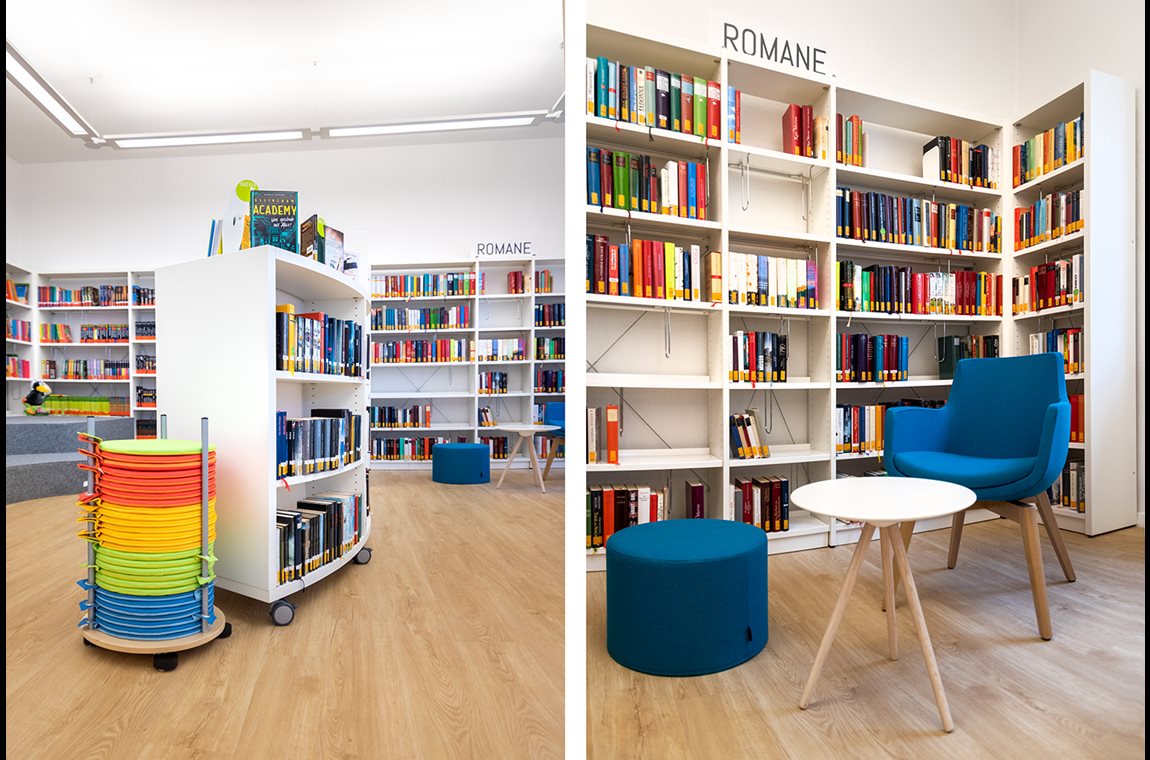 Krefeld bibliotek, Tyskland - Offentliga bibliotek
