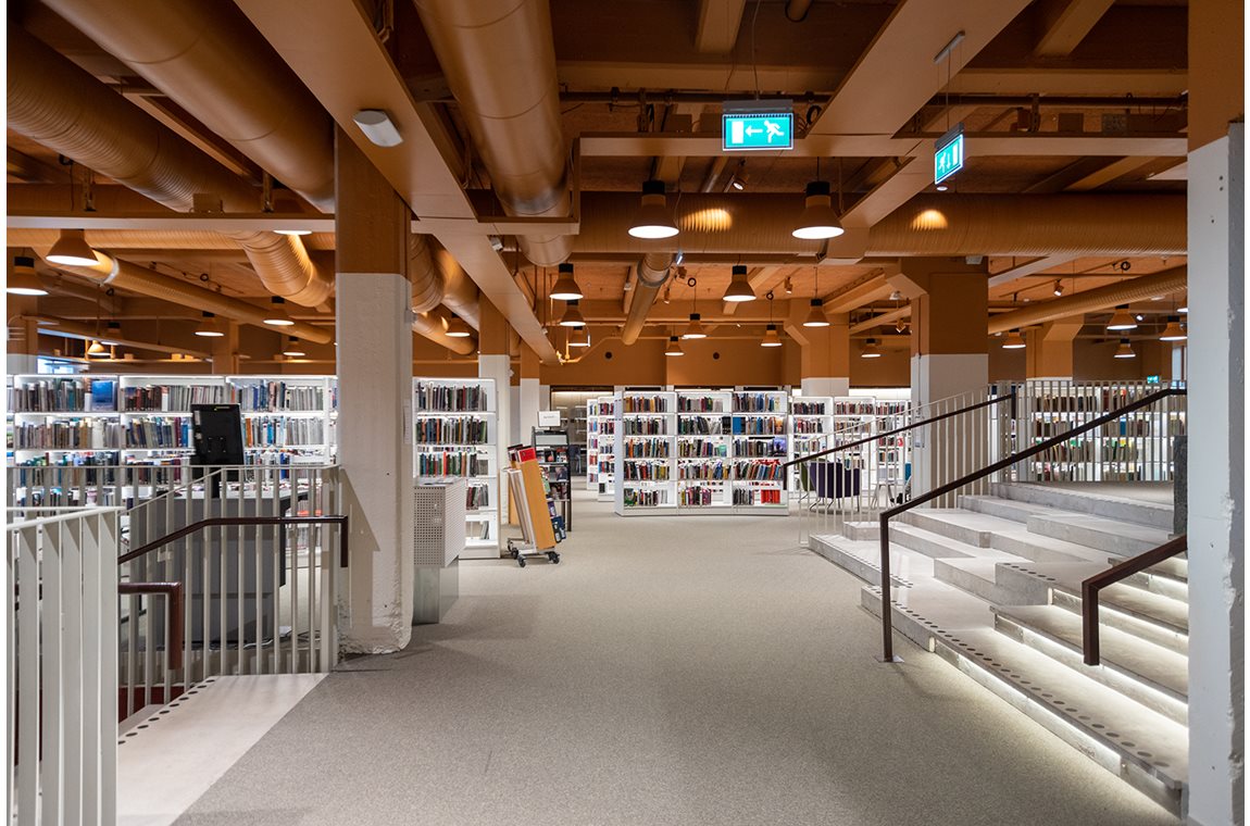 Värnamo bibliotek, Gummifabriken, Sverige - Offentliga bibliotek