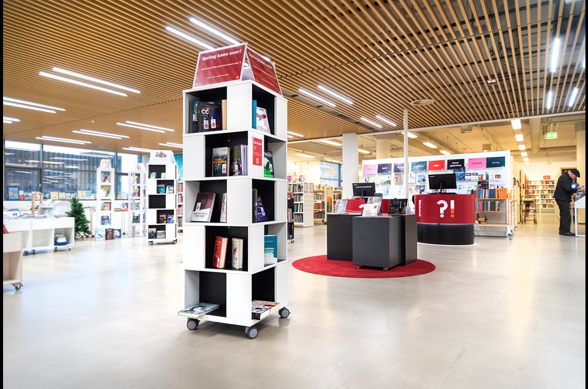 Bibliothèque publique de Odense, Danemark - Bibliothèque municipale et BDP
