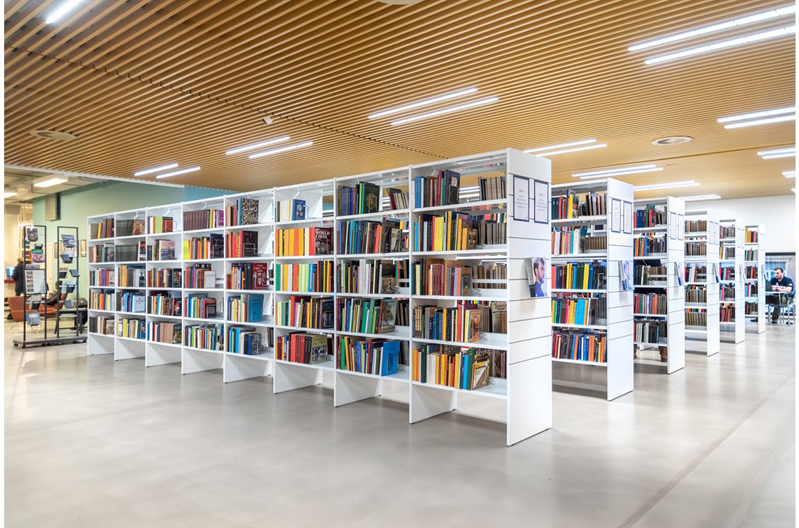 Bibliothèque publique de Odense, Danemark - Bibliothèque municipale et BDP