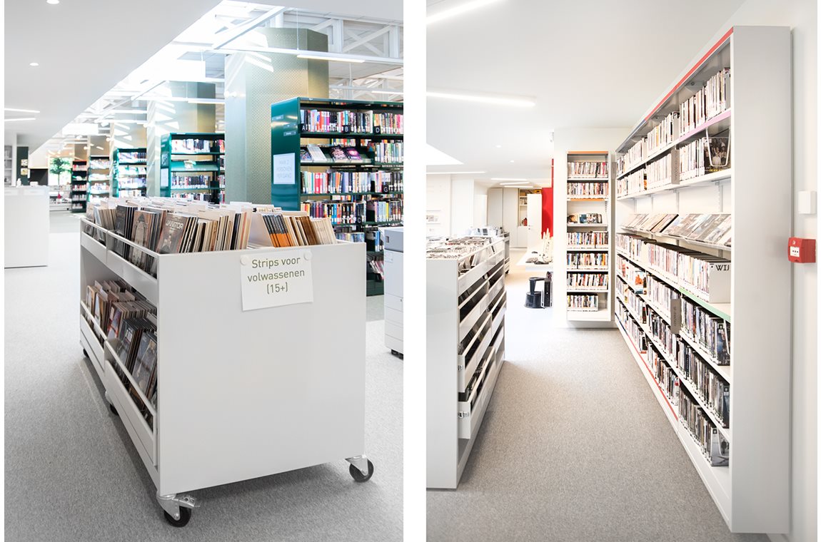 Beernem Bibliotek, Belgien - Offentligt bibliotek