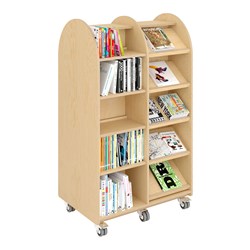 E21170 - double-sided with 24 shelves (20 adjustable)