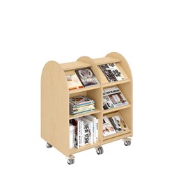 E21150 - double-sided with 16 shelves (12 adjustable)