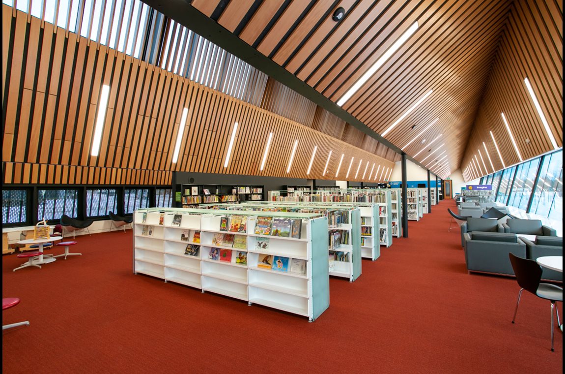 Bibliothèque municipale d’Capilano, Edmonton, Canada - Bibliothèque municipale et BDP