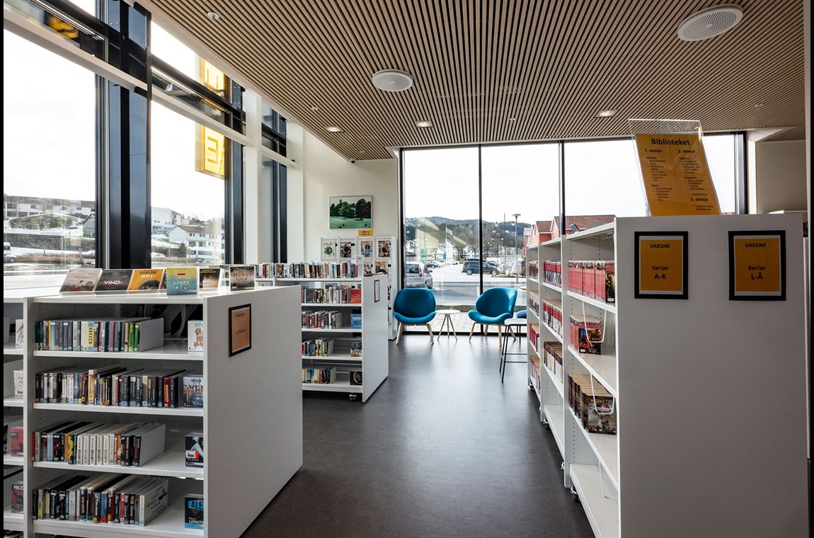 Öffentliche Bibliothek Vindafjord, Norwegen - Öffentliche Bibliothek