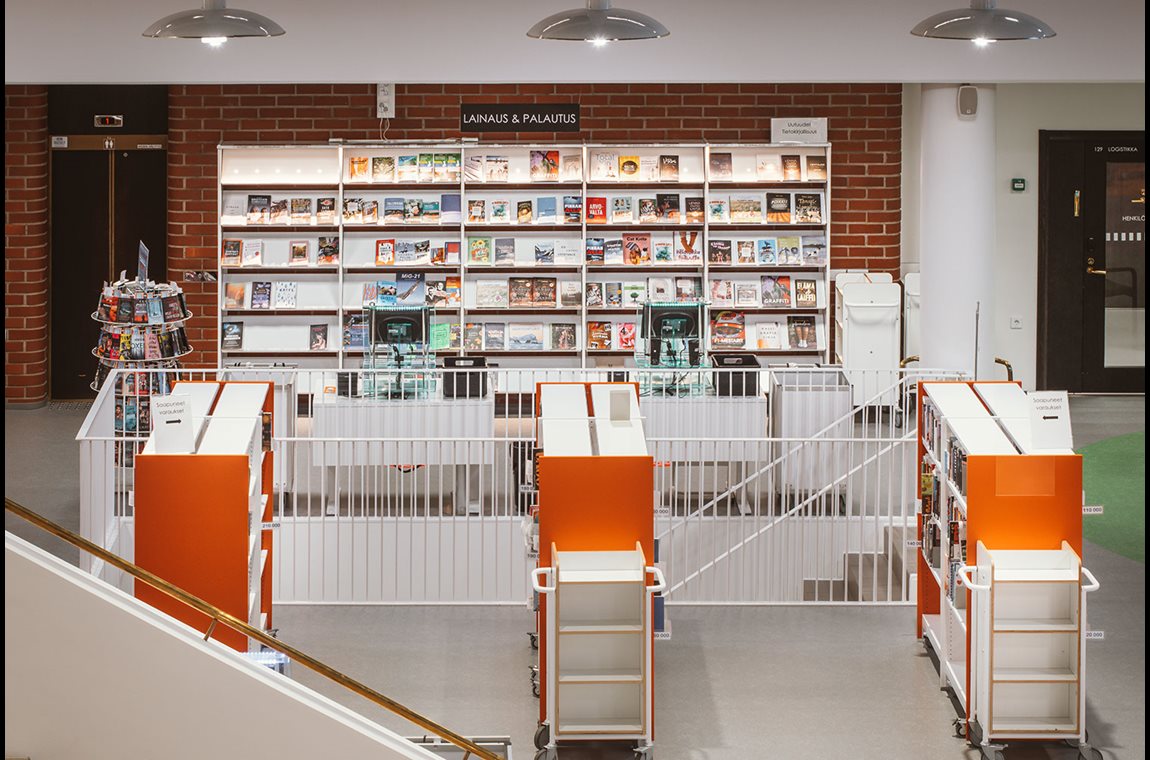 Hämeenlinna bibliotek, Finland - Offentliga bibliotek