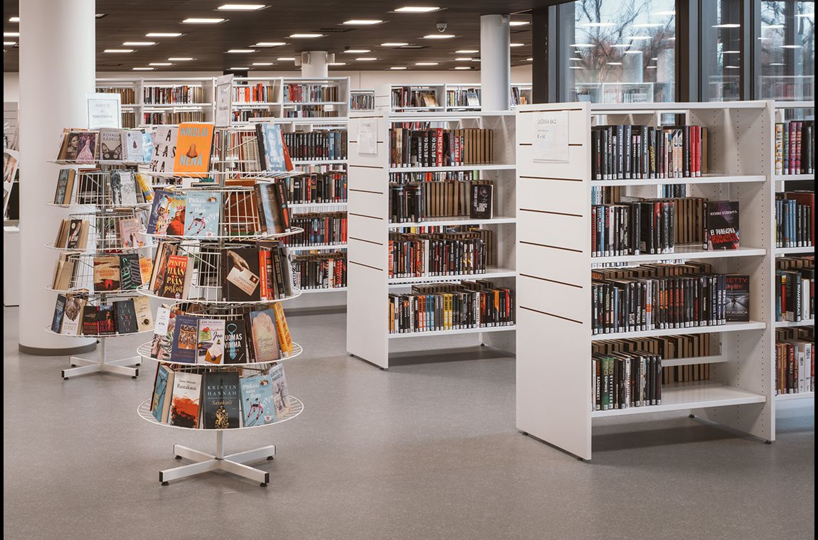 Bibliothèque municipale de Hämeenlinna, Finlande - Bibliothèque municipale et BDP