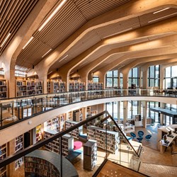 Bibliothèque municipale de Nord-Odal, Norvège
