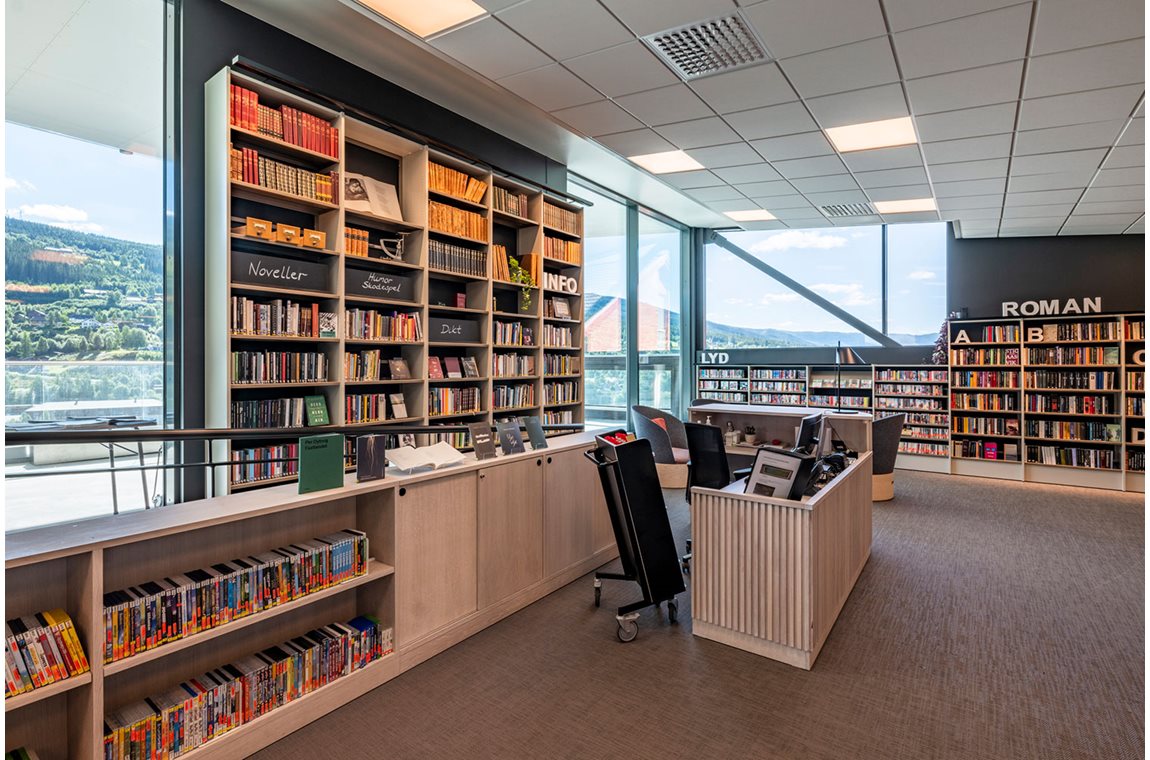 Öffentliche Bibliothek Ål, Norwegen - Öffentliche Bibliothek