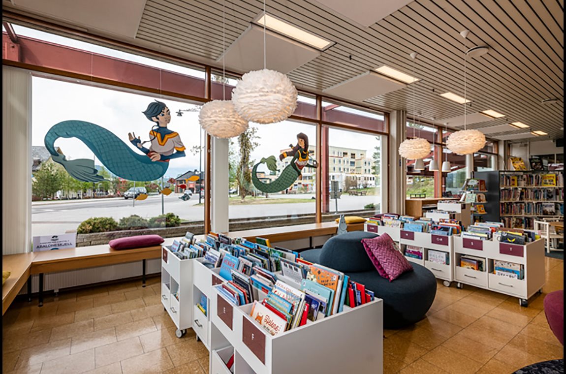 Openbare bibliotheek Tynset, Noorwegen - 