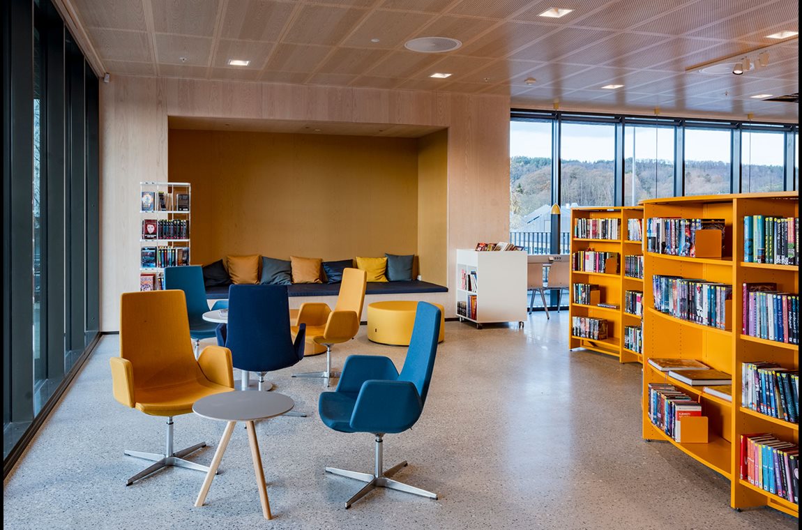 Bibliothèque municipale de Tau, Norvège - Bibliothèque municipale et BDP