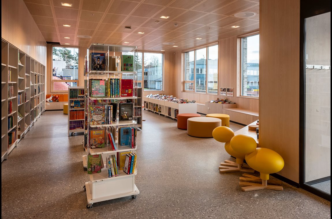 Ryfylkebiblioteket Strand, Tau, Norge - Offentligt bibliotek