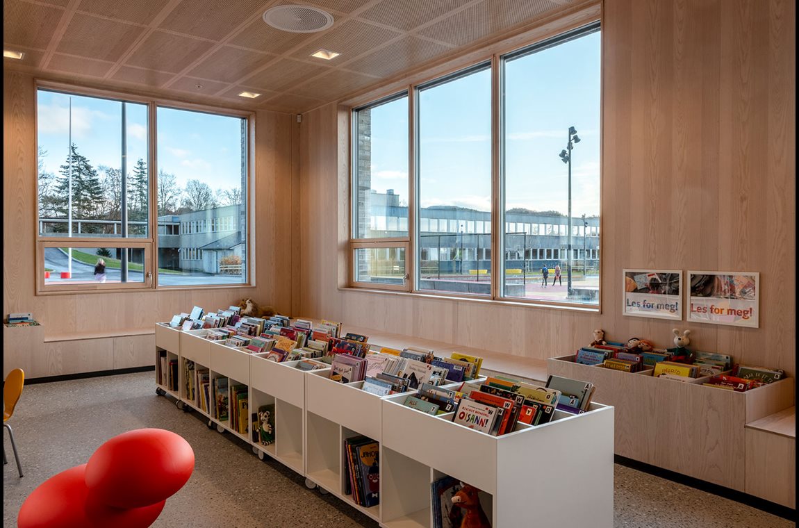 Bibliothèque municipale de Tau, Norvège - Bibliothèque municipale et BDP