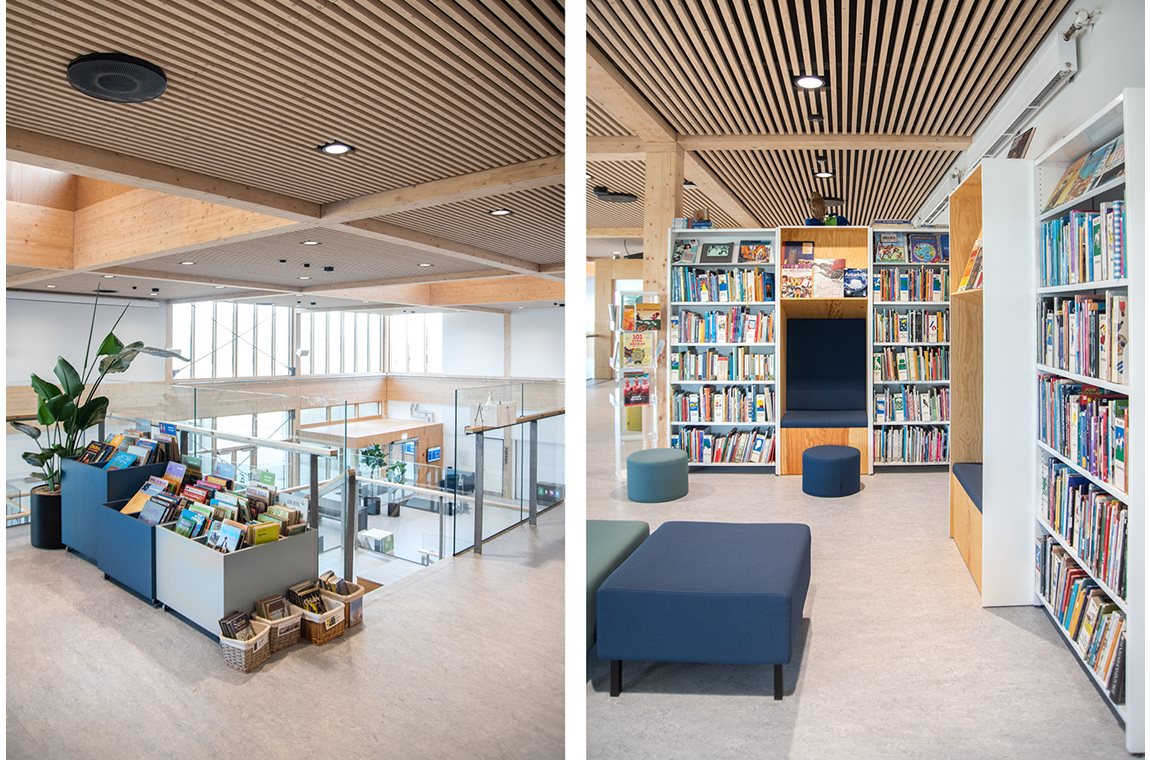 Schoolbibliotheek Erlev, Denemarken - Schoolbibliotheek