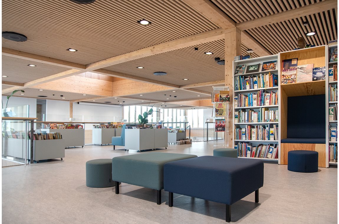 Erlev School, Denmark - School library