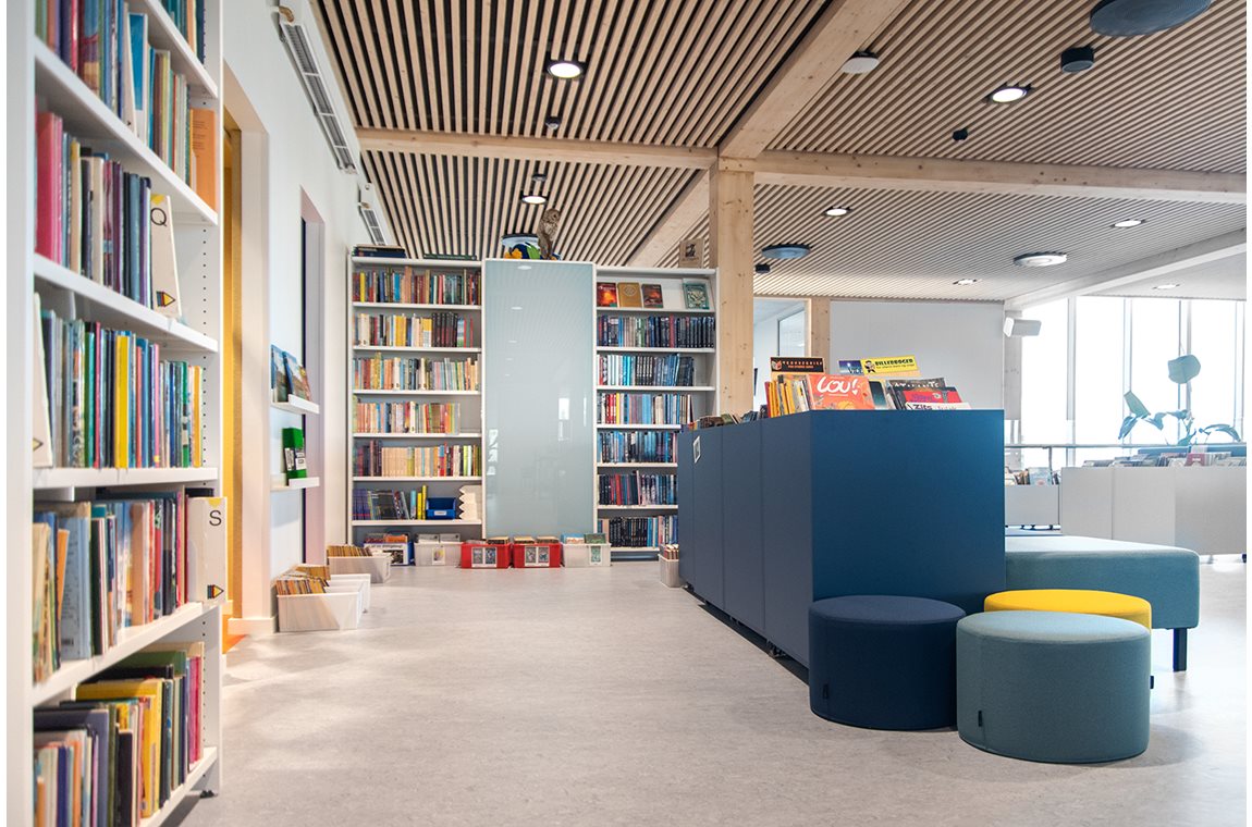Erlev School, Denmark - School libraries