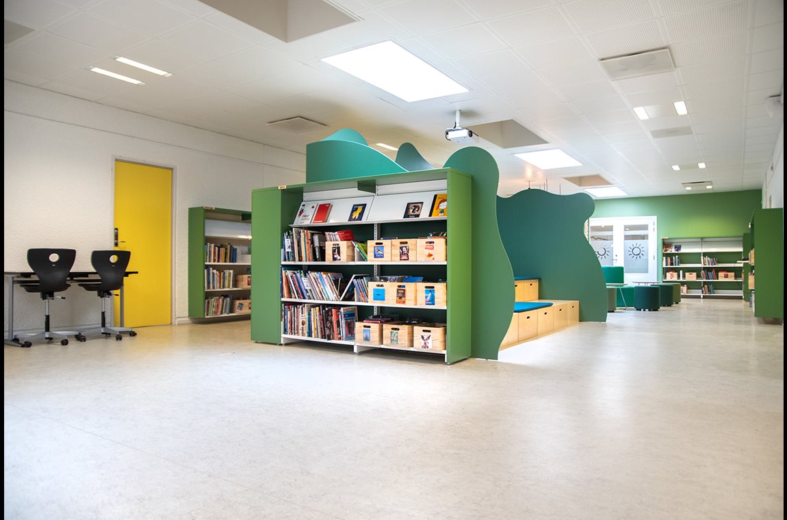 Herningsholmskolen, Denemarken - Schoolbibliotheek